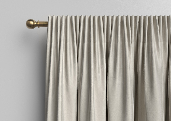 Corrugation, Pale Cream - Made to Measure Curtains - Image 10